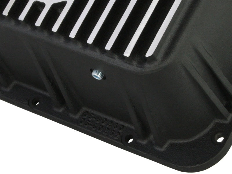 aFe Power Cover Trans Pan Machined Trans Pan GM Diesel Trucks 01-12 V8-6.6L Machined