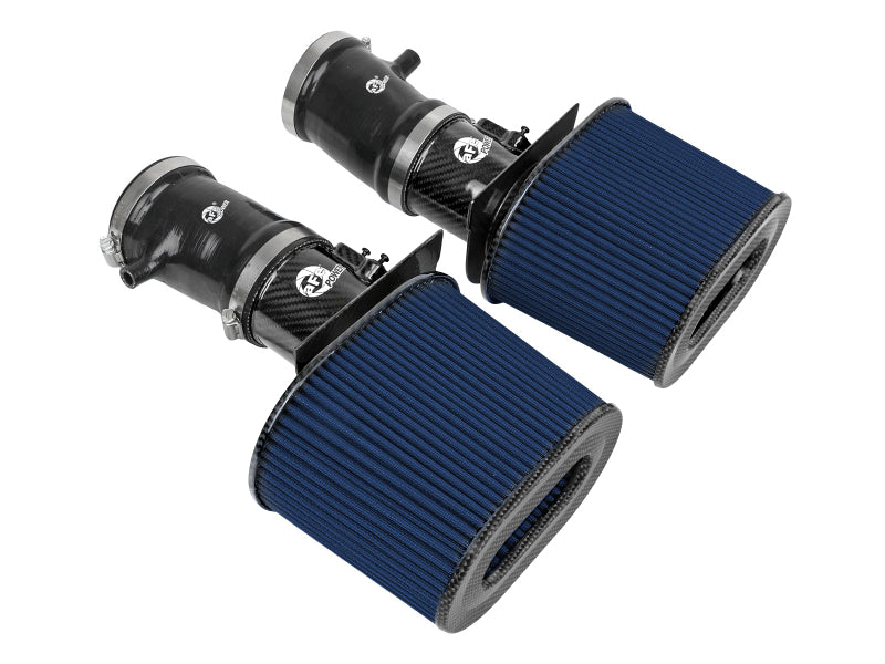 aFe 15-19 Lamborghini Huracan V10-5.2L Track Series Intake System w/ Pro 5R Filter