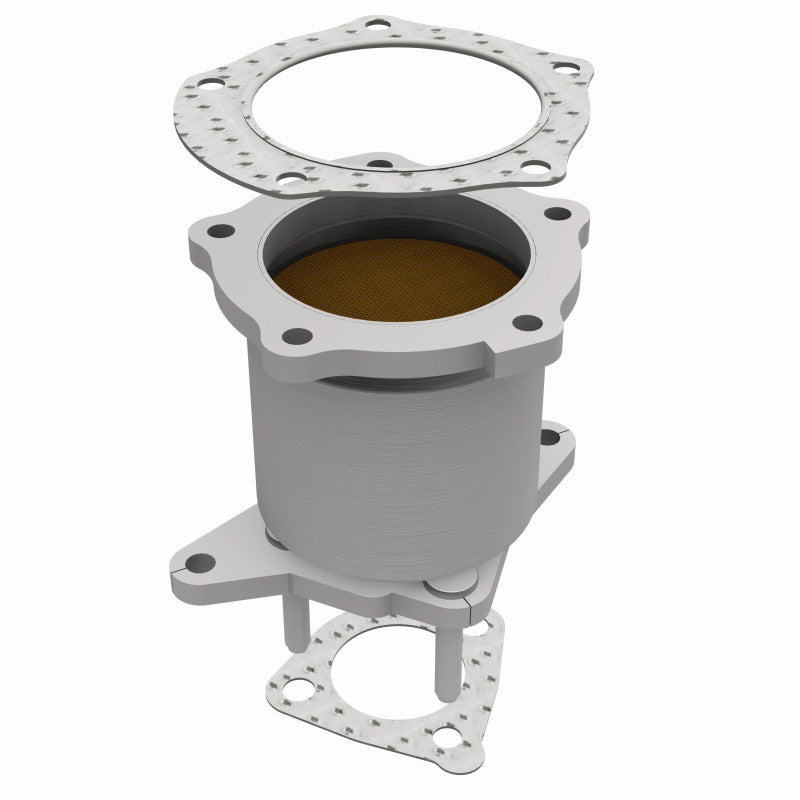 MagnaFlow Direct Fit Catalytic Converter 98 Mazda Protege Front