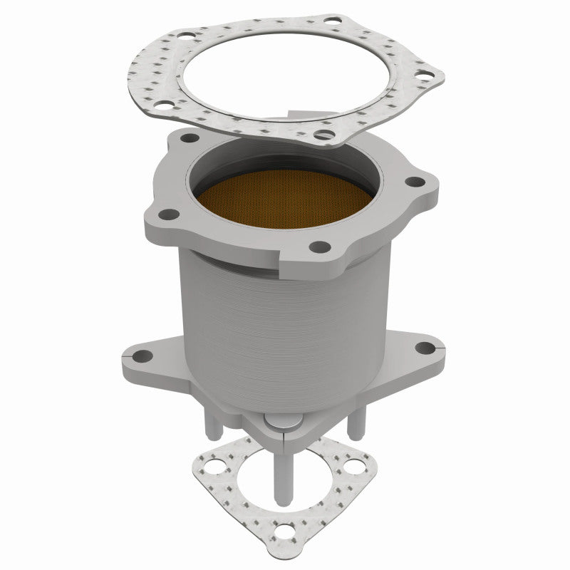 MagnaFlow Direct Fit Catalytic Converter 98 Mazda Protege Front