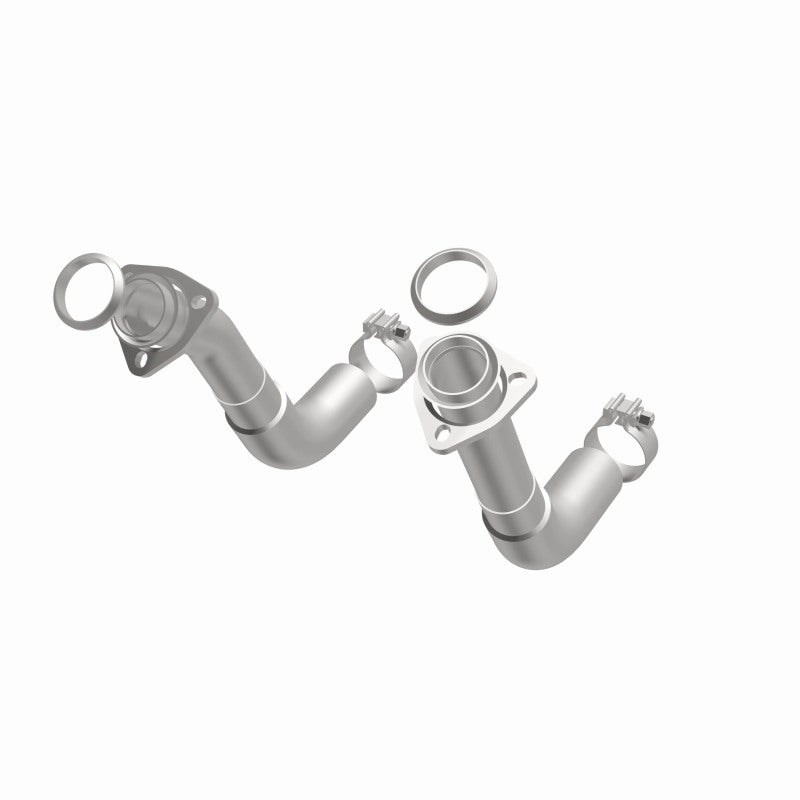 MagnaFlow 66-72 Chevy C10 Pickup V8 2-Piece Front Exhaust Pipe Kit (2in Tubing/Clamps/Inlet Flanges)